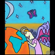 Renacer- Pintura de Virginia Rojas Holden - Año 2020